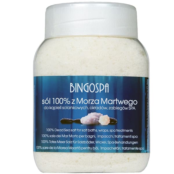 100% Dødehavssalt 1250 g bingospa