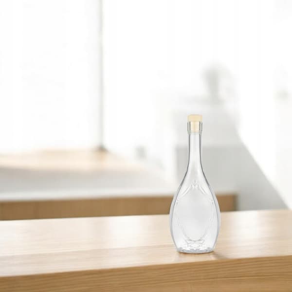 GRACJA-pullo 500 ml + korkki likööreille, ICONA IRYS -viini simalle