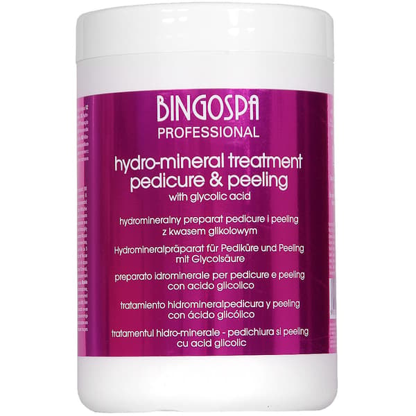 BINGOSPA Professionel hydromineral pedicure og peeling