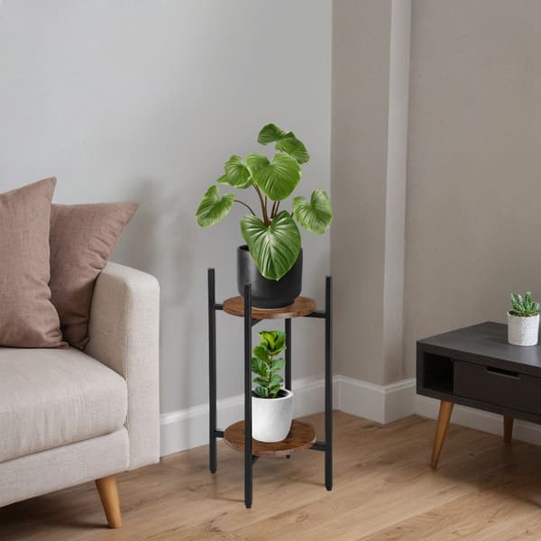 SAMIR RUSTIC metal loft blomsterstander