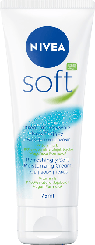 NIVEA Soft intensiivisen kosteuttava yleisvoide 75 ml
