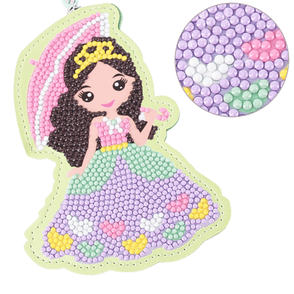 Diamanttilaulelmosaiikki 5D-timanttimaalausta Prinsessa