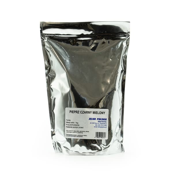 Malen svartpeppar 1 kg premium
