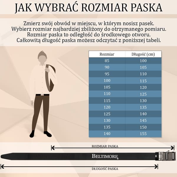 Herrbälte i läder, mocka, 4 cm brett, klassiskt vinrött premium, Beltimore