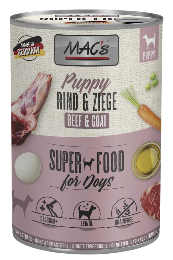 MAC's Hund | VALP - Valp | Nötkött och Get 400g