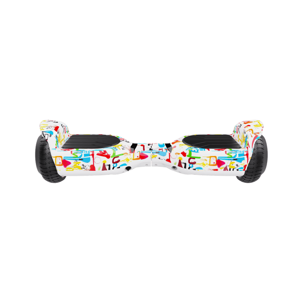 Rebel 6,5" LED Hoverboard Elektrisk Skateboard til Børn og Voksne