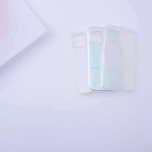 Aurora Case iPhone 13-skal, opaliserande gelskydd, guld