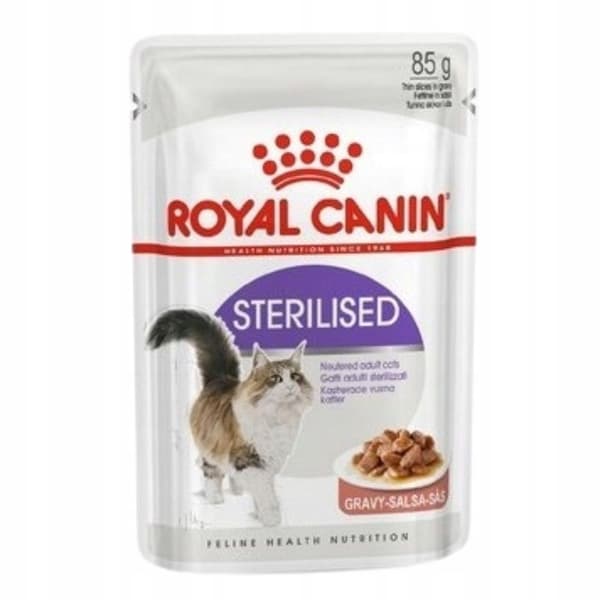 Royal Canin FHN Sterilised vådfoder til katte 48x85g i sovs