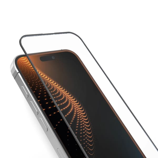 SBS D3O hærdet glas med ramme til iPhone 14 Pro