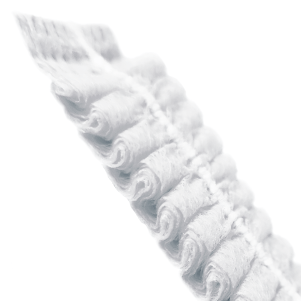 Engångsmössa vit klämma non-woven 12g 100st