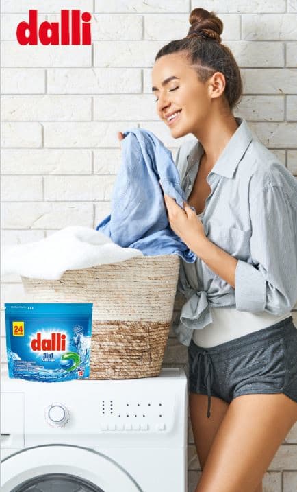 DALLI 3in1 Activ Caps pyykkikapselit 24 kpl