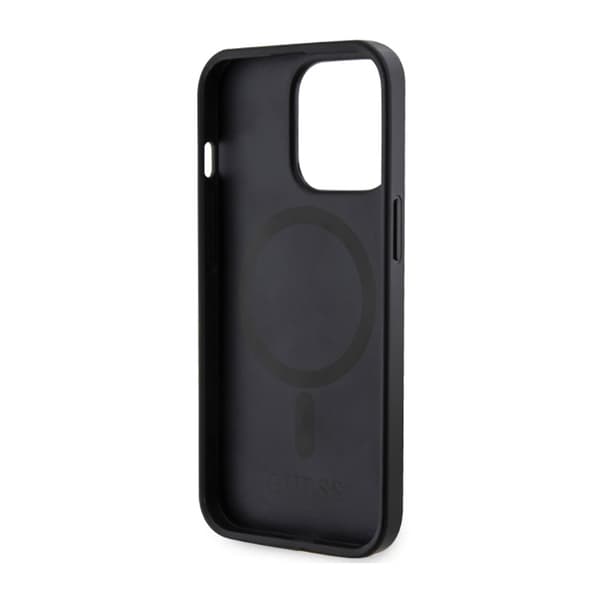Guess 4G Printed Stripes MagSafe - iPhone 13 Pro cover (sort)