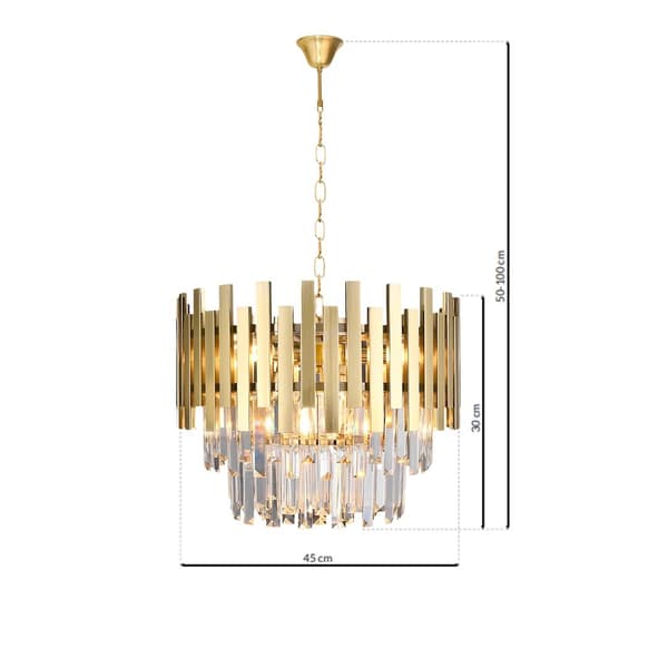 ASPEN LYKRONE 1 E14 GULD MILAGRO ML5999