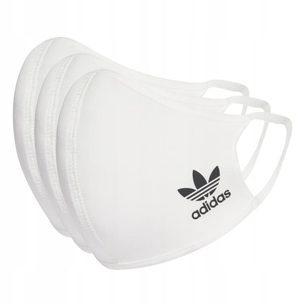 ADIDAS ÅTERANVÄNDBARA LOGOTYPMASKER 3-PACK S