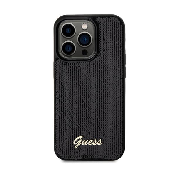 Guess Sequin Script Metal - iPhone 13 Pro cover (sort)