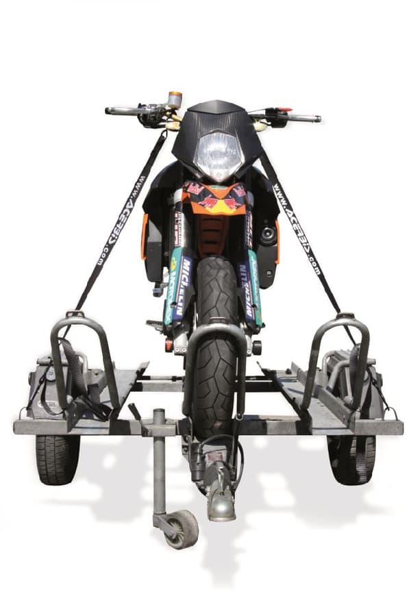 ACERBIS KULJETUSHIHNAT 35 MM MUSTA