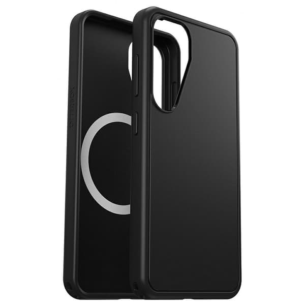 Samsung Otterbox Symmetry Magnet-cover til Galaxy S25, sort