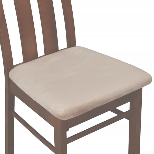 Tuolin istuimen peite sametti TESS vaalea beige
