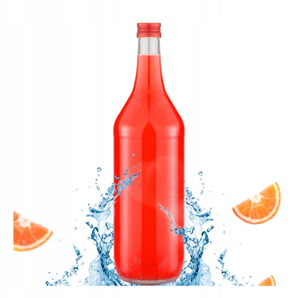 25x MONOPOL 1L glasflaskor + alkoholkapsyl