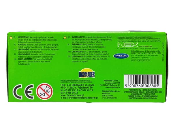 WELLY FORD TRANSIT CONNECT GUL 1:34 43631