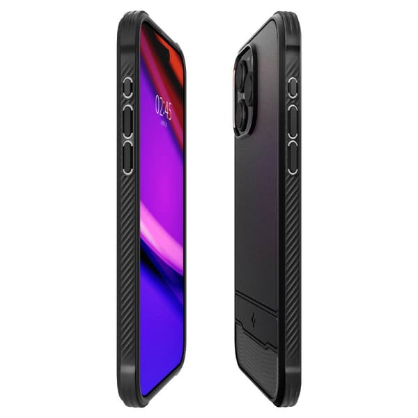 SPIGEN RUGGED ARMOR MAGSAFE IPHONE 15 PRO MAX MATTSVART