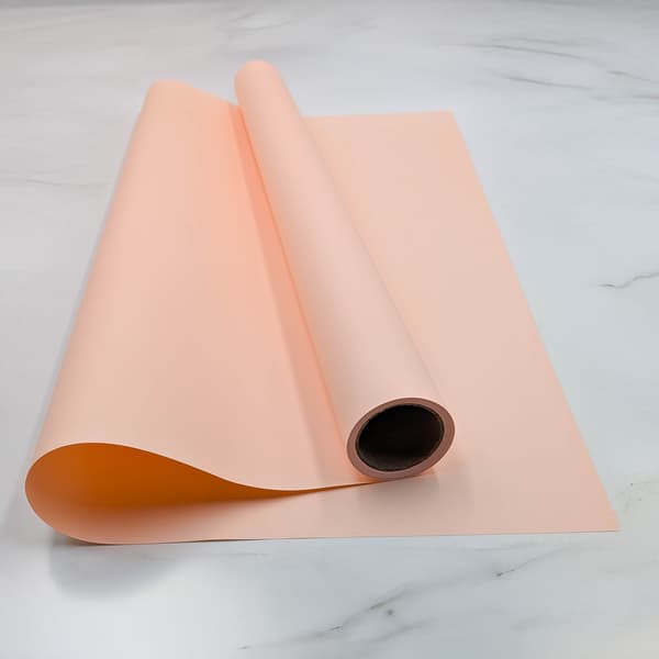 Blomfolie - "Elegant" Persika - Rulle 58cm x 10m
