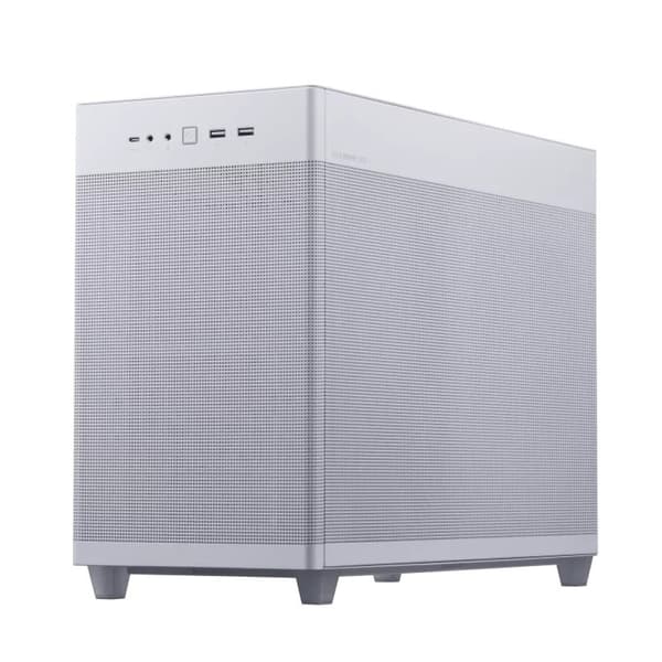 ASUS AP201 PRIME CASE TG hvidt computerkabinet, Mini Tower