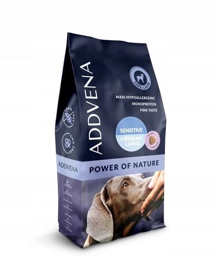 ADDVENA Power of Nature torrfoder för hundar 10 kg