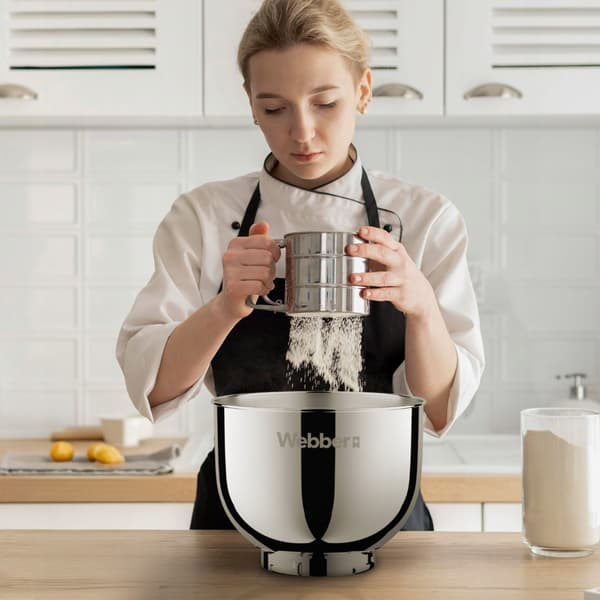 6L INOX skål til Webber SM17 foodprocessor - Original skål, rummelig, erstatning