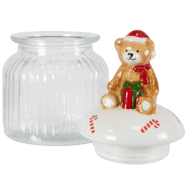 Julekageglas 700ml med keramisk låg BAMSE
