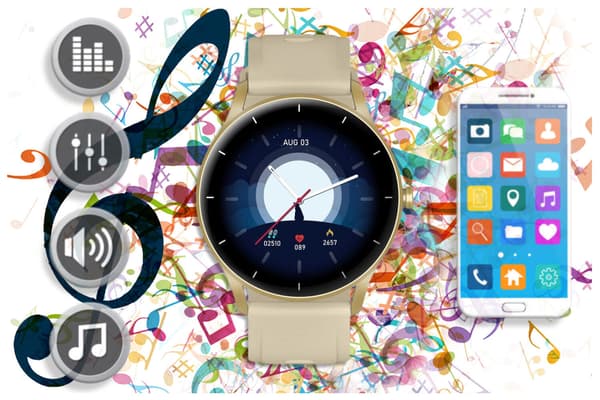 ÄLYKELLO UNISEX GRAVITY GT2-4 - BLUETOOTH-PUHELUT, MUKAUTETUT KELLOTAULUT (sg019d)