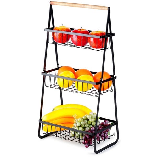 Frukt- och brödkorg med 3 våningar 229156