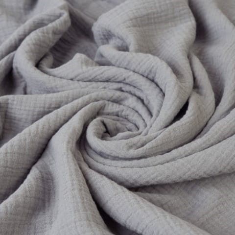 2-delat bäddset 100x135 MUSLIN Mörkgrå