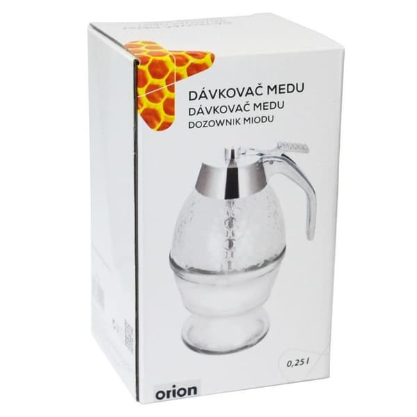 Honningdispenser i glas 250 ml