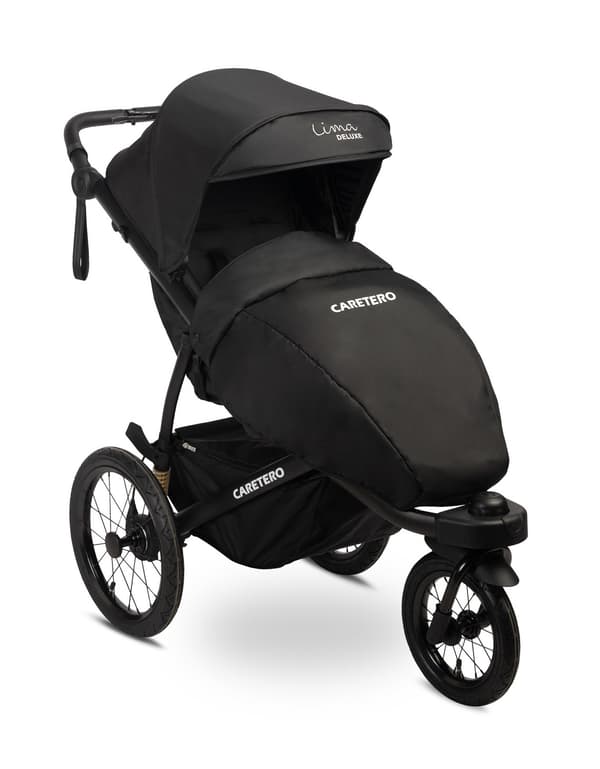LIMA DELUXE SVART BARNVAGN