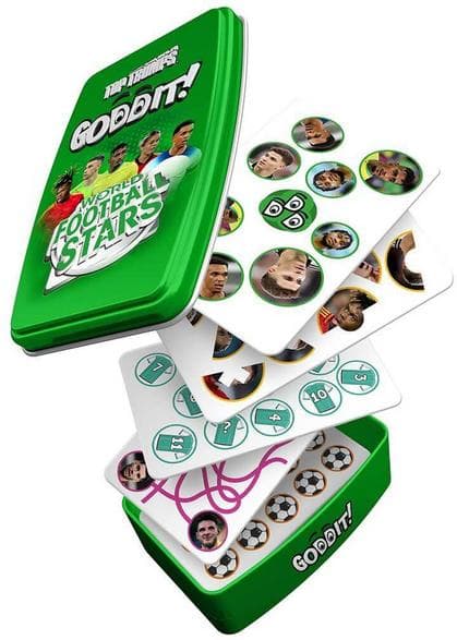 Spilkort WINNING MOVES Goddit Verdensfodboldstjerner