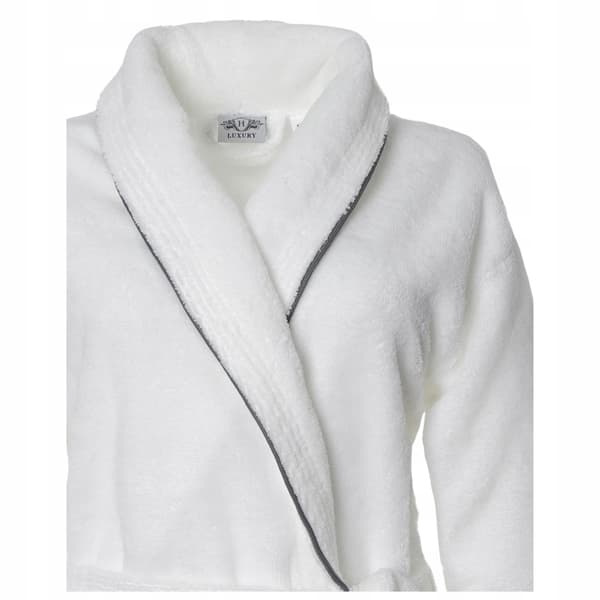 Hotellbaddräkt SPA vit unisex/dam/herr XXL