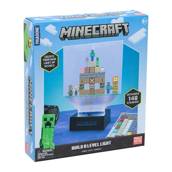 Lamppu Rakenna taso tarroilla - Minecraft