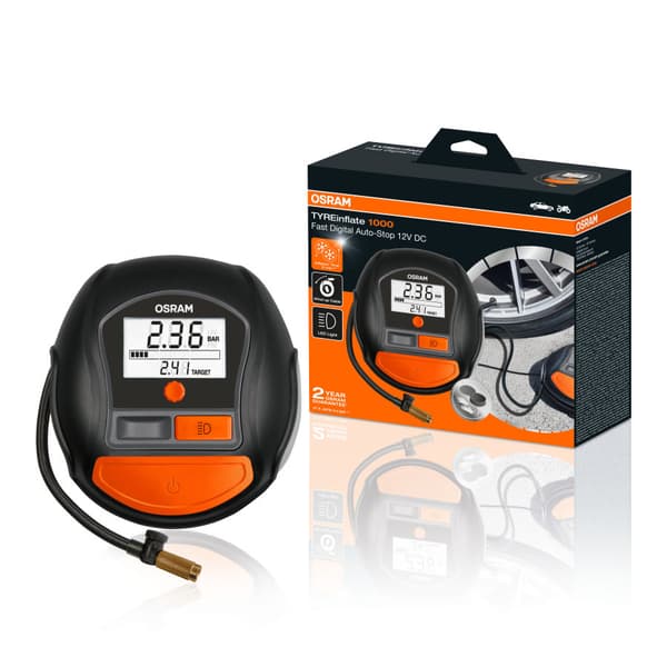 Osram Tire Inflate1000 Kompressor