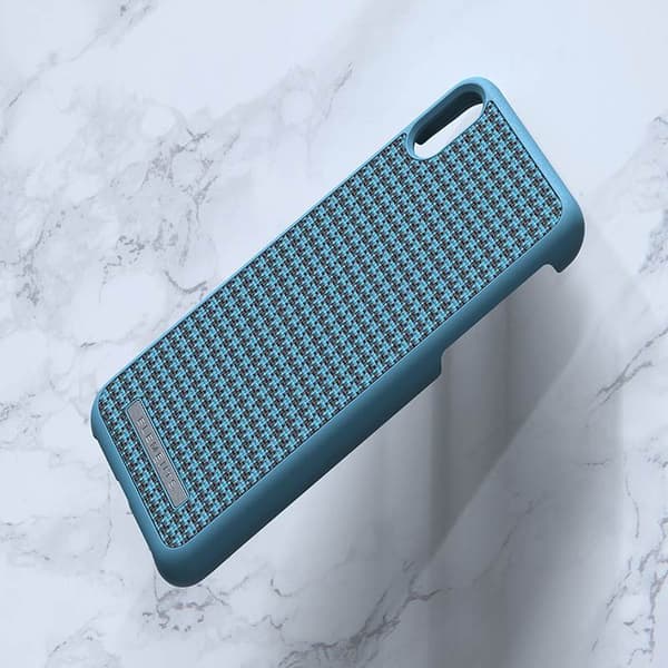 Nordic Elements Saeson Idun - iPhone Xs Max Tygskal (Petrol)