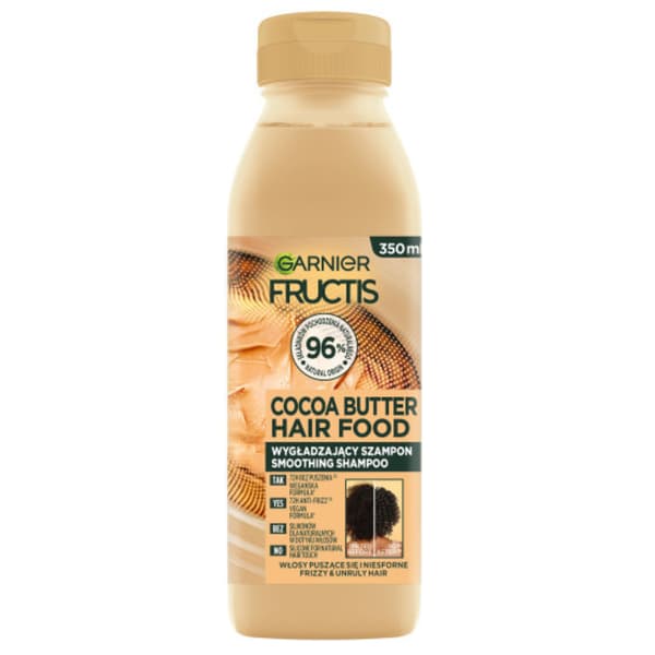 Garnier Fructis Kakaosmør Hårpleje Shampoo 350ml