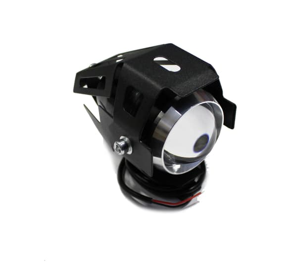 2x Halogen Ljusstake Lins Reflektor + Omkopplare Set Enduro Adventure !