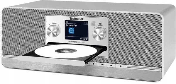 Radio TechniSat INTERNET CD DAB+ FM BT USB 2×5 W DIGITRADIO 372 silver