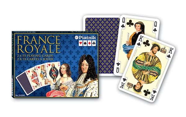 PIATNIK LUX FRANKRIG ROYAL spillekort