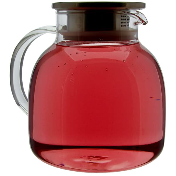 GLASKANNA FÖR VATTEN, JUICE, TE, KAFFE, VARM 1,2L