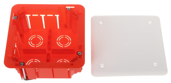 INSTALLATIONSBOKSE TIL INDBYGGING/95X95/EPN Elektro-Plast
