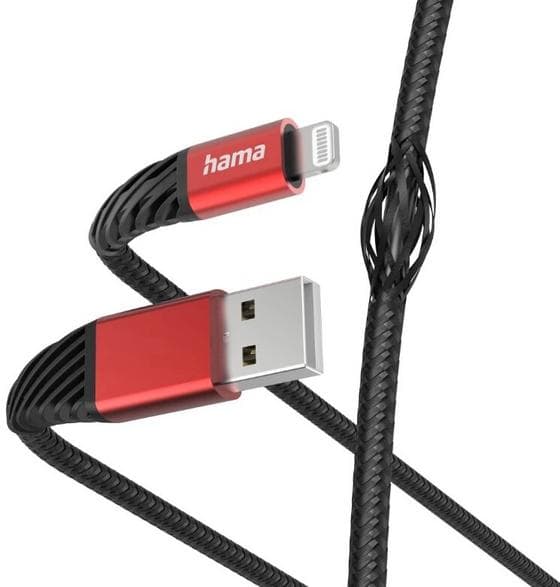 Hama Extreme USB-A til Lightning ladekabel og datakabal 1,5 m