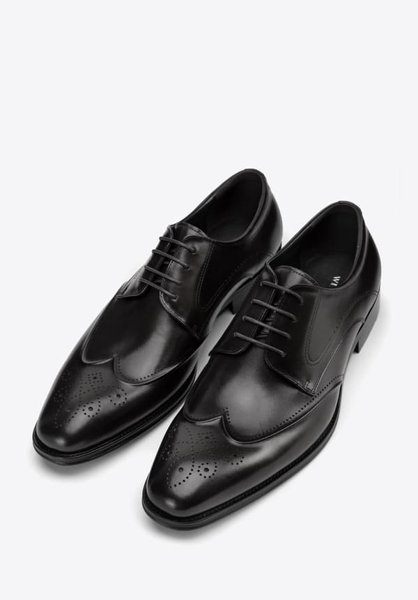 Wittchen herre ægte læder brogues sort