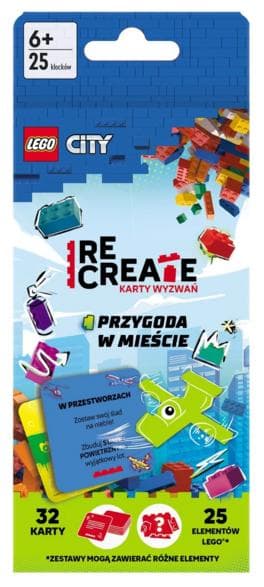LEGO Recreate udfordringskort eventyrbog by