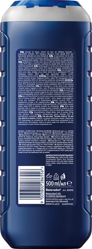 NIVEA Power Refresh duschgel 500 ml